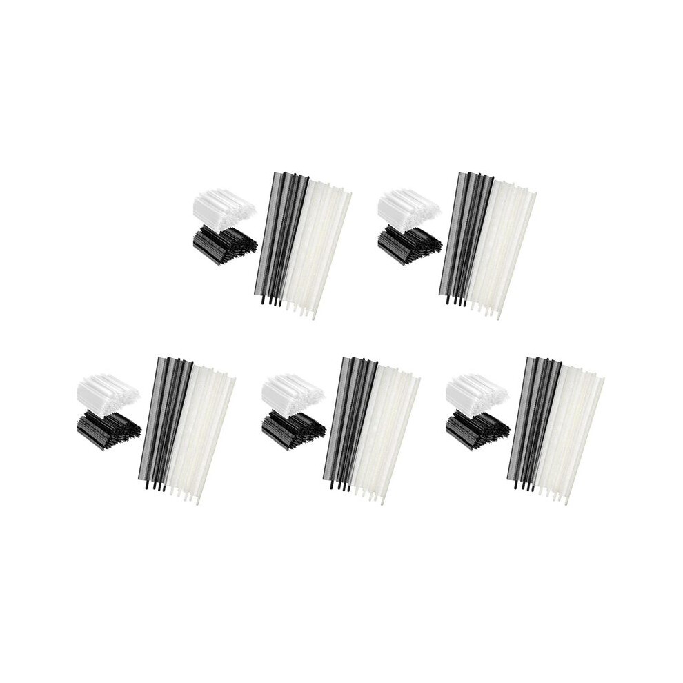 10000Pcs Tag Kit,0.5Cm Garment Tag Barb Attachment Price Tags 5000Pcs Black Fasteners And 5000Pcs White Fasteners 4711040724943