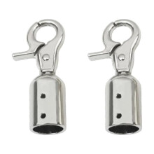Embouts de pompons métalliques pour bandoulières de sacs (6 pièces)