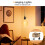 Pendant Light Kit with Plug Hemp Rope E26 Socket 16.5FT 3