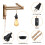 Pendant Light Kit with Plug Hemp Rope E26 Socket 16.5FT 4