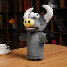 Plüsch-Handpuppe mit beweglichem Mund und Gliedmaßen (1 Stück)