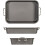 Nonstick roasting pan with rack 15 x 11 inches 4
