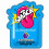 Doc Johnson Smack Tarts Lickable Massage Oil – Blue Raspberry – 3ml Sachet 1