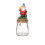 Peppermint Candy Christmas Dish Crystal Glass Jar with Fox 1