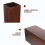 Umbrella Stand Brown Solid Wood Cylinder 1 Piece 7
