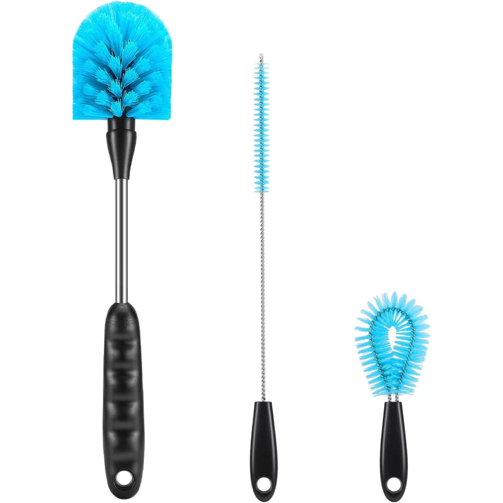Bottle Brush Set Stainless Steel 3-Pack 12.2 Inch