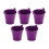 Galvanized Metal Ice Bucket with Handle 5 pcs 1