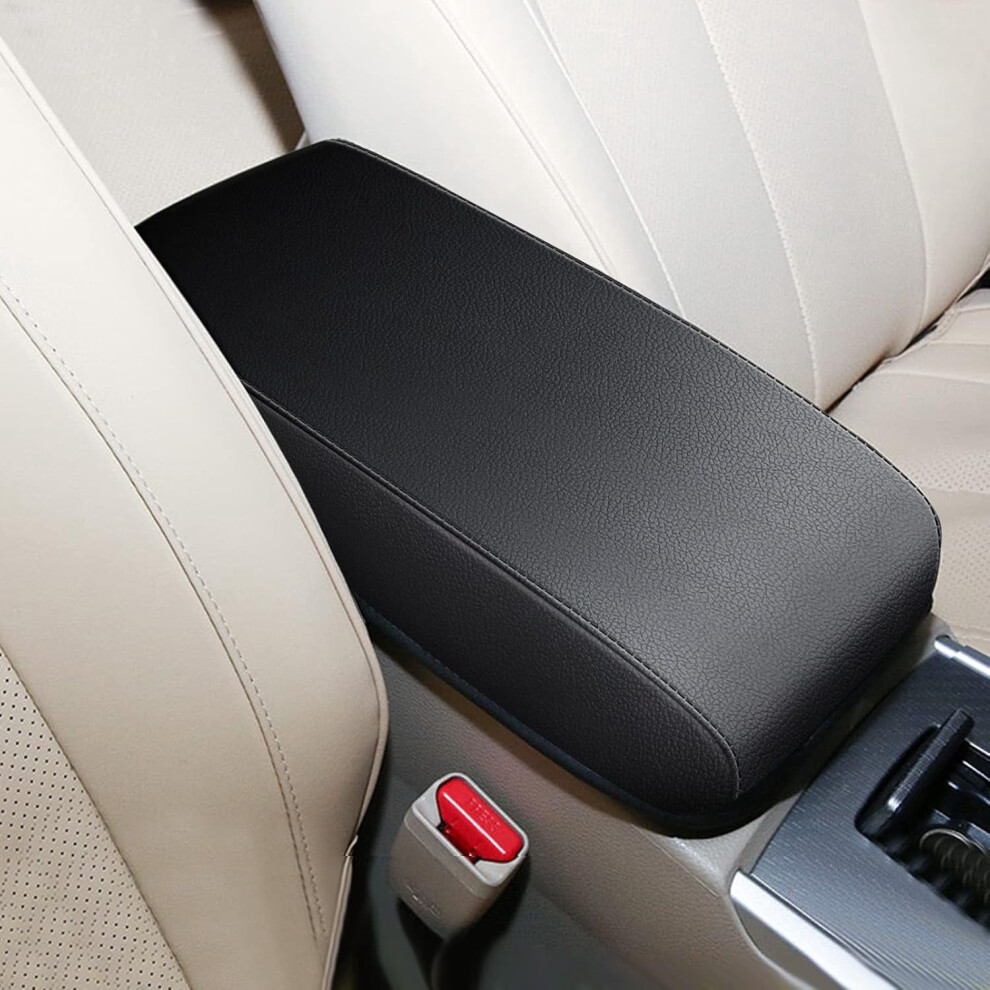 Nissan Altima Armrest Cover Leather 2013-2018 Black 9377112891644