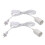 Retro Hanging Light Kit E26/E27 Pendant Lamp 2-Pack White 1