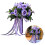 Silk Flower Hand Bouquet Rustic Romantic Style 2