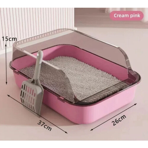Kitty Sandbox delvist lukket kattebakke, 1 stk.