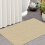 Washable woven area rug non-slip rubber back 2x3 ft 3