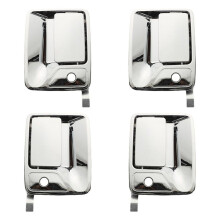 4Pcs Car Exterior Door Handle Outside Door Handle for Super Duty Crew Cab 1999-2016 7C3Z2522405AA 7C3Z2626600AA