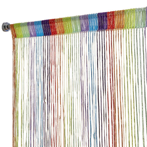 Door String Curtain with Silver Glitter Thread 1 Pack