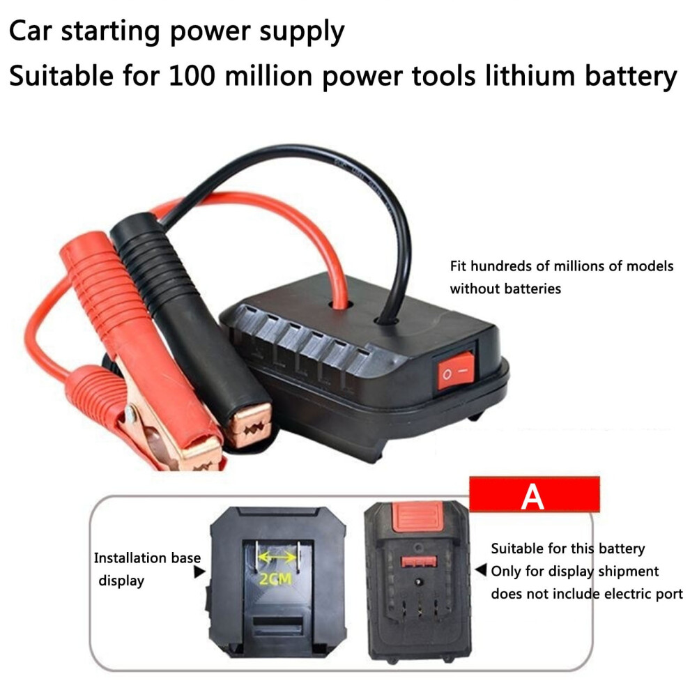 Car Battery Jump Starter Lithium Portable 2000A 9341593960700