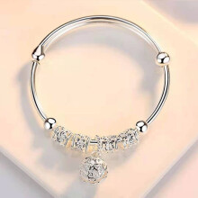 Sterling Silver Charm Bracelet for Women