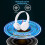 Bluetooth-hovedtelefoner med hvidt kabel og gaming-headset 4