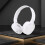 Bluetooth-hovedtelefoner med hvidt kabel og gaming-headset 7