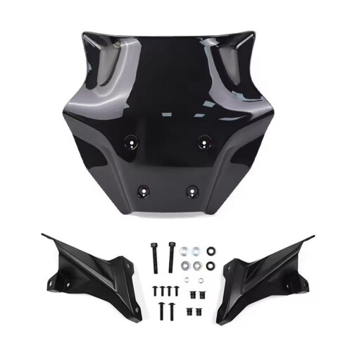 Motorcycle Accessories Front Windshield Wind Deflector for  MT-07 MT 07 Mt07 GEN4 2025 Black