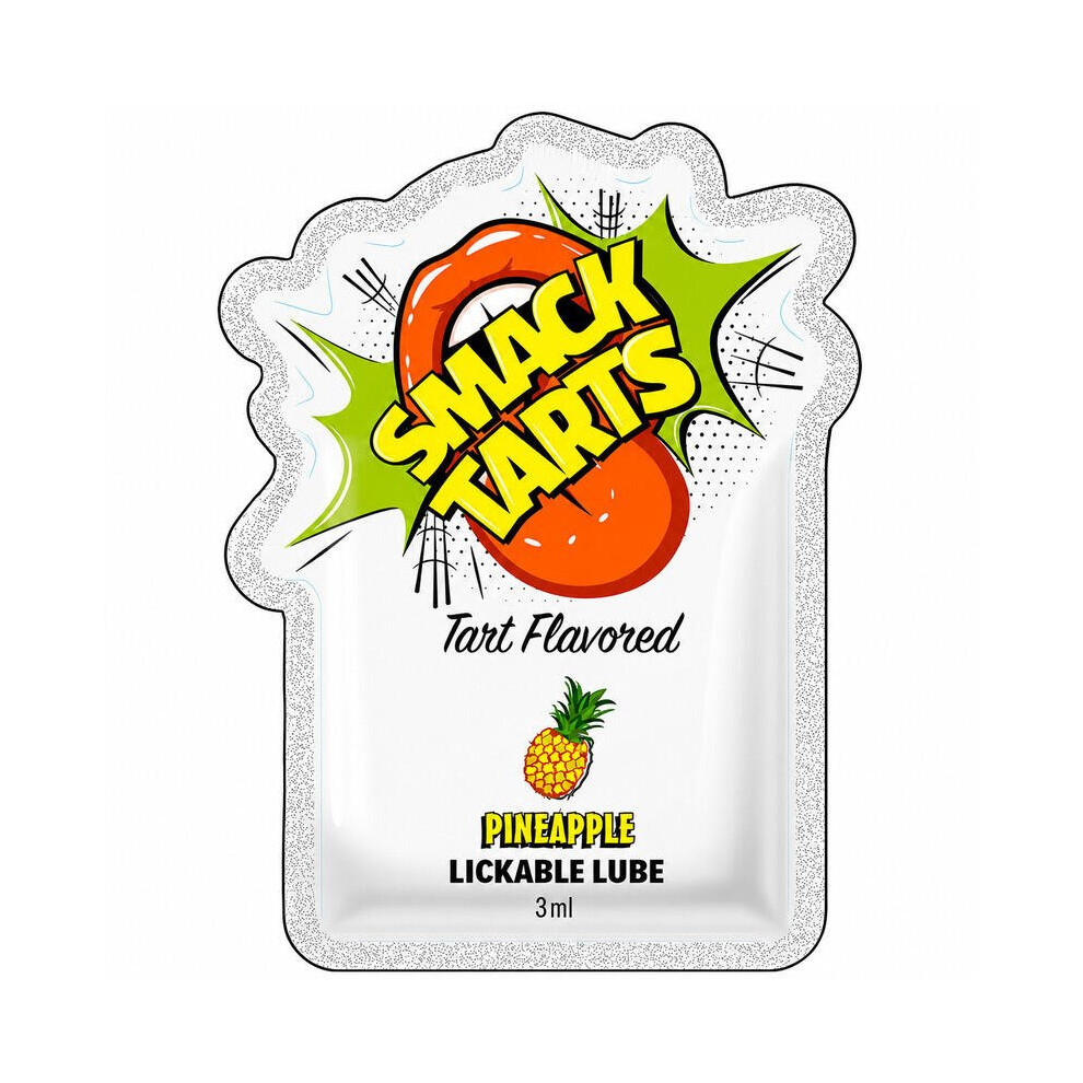 Doc Johnson Smack Tarts Lickable Lubricant Â Sour Pineapple Â 3Ml Sachet