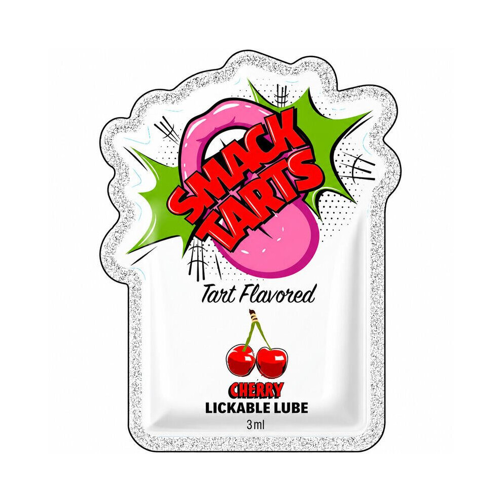 Doc Johnson Smack Tarts Lickable Lubricant – Sour Cherry – 3Ml Sachet