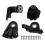 1Set Front Headlight Repair Kits for - E-CLASS W214 E260 E300 24-25 Headlamp Bracket Mount A2148206202L A 1