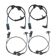 4PCS New Front Rear Left Right ABS Wheel Speed Sensor 15874864 15862988 for 2006-2010 H3