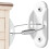 Furniture Wall Anchors Anti-Tip 6-Pack White 1