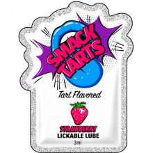 Smack Tarts Lickable Lubricant – Sour Strawberry – 3ml Sachet
