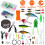 Fishing lure kit soft baits 383 pcs 1