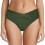 Women's Twist Front Cheeky Bikini Bottoms Ruched 1