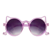 Kids Sunglasses Cute Kitty Design Purple One Size