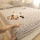 Elastic Bed Sheets Deep Pocket Fitted Plush Soft Breathable 1