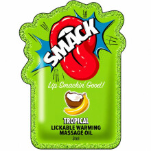 Smack Tarts Lickable Massage Oil – Tropical – 3ml Sachet