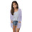 Girls' Open-Front Solid Cardigan with Pockets, Size 7Y–8Y 1