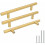 Gold Drawer Pulls Brushed Brass 10 Pack 192mm Spacing 1