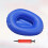 Inflatable Bed Pan Blue for Immobile Patients 1 Set 1