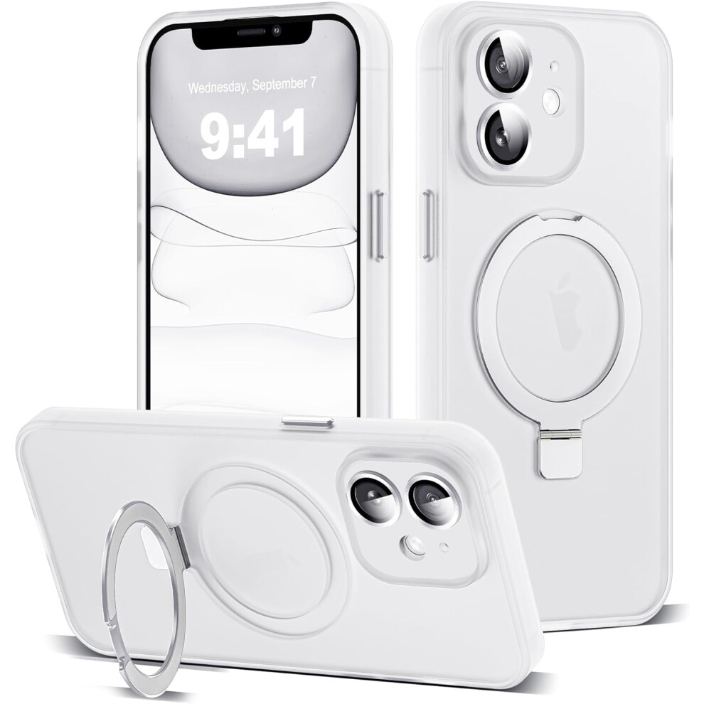 Iphone 11 Case With Magnetic Ring Stand And Magsafe 9341593950497
