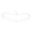Silver Double Rhinestone Waist Chain 2