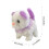 Gatinho de pelúcia elétrico para crianças pequenas com função de chamada e caminhada. 3