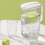 Acrylic Ice Tea Pitcher with Lid 7.08x8.66 Inch 1 Piece 3