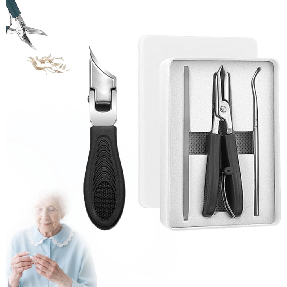 Eagle Beak Nail Clippers Set Stainless Steel 3-Piece