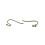 Fish Ear Hooks Dot Wire for Jewelry Making 200 pcs 4