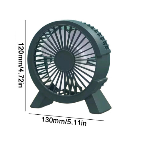USB Desk Fan Portable Adjustable Mini Cooling Fan 2