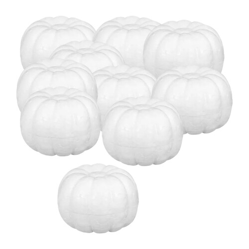 Foam Pumpkins Craft Props 8CM 10 Pieces 2