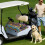Golfkarstoelhoes van microvezel, 51" x 31" 8