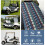 Golfkarstoelhoes van microvezel, 51" x 31" 6