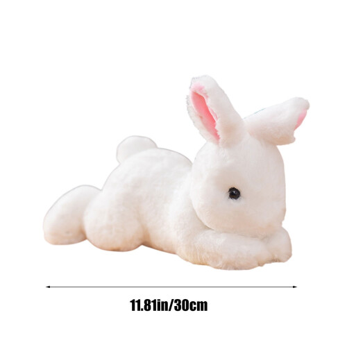 Coelho da Páscoa de Pelúcia Macio Multicolorido - Boneco Dorminhoco 2