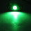 Kit de 4 lampes LED vertes pour rochers, étanches, 12 V 7
