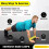 Yoga Resistance Band Yellow Loop 1 Pack 3
